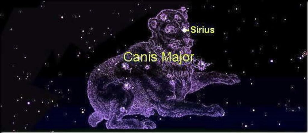 Звезда Сириус была самой важной для древних египтян